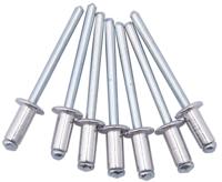 Dresselhaus blindklinknagel blind rivets 4.8 x 10.0mm aluminum/steel, flat head