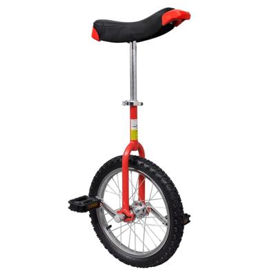 Eenwieler verstelbaar 16 inch rood Eenwieler verstelbaar 16 inch rood