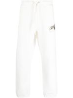 Moncler pantalon de jogging à patch logo - Blanc - thumbnail