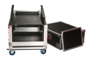 Gator Cases G-TOUR-GRC-1406 houten 14U-6U combi flightcase voor mixers