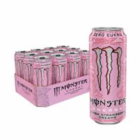 Monster Energy Ultra 12x 500ml Strawberry Dreams - thumbnail