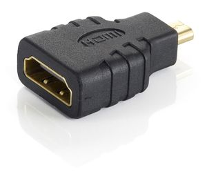 Equip 118915 tussenstuk voor kabels microHDMI HDMI Zwart