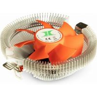 Inter-Tech 88885555 hardwarekoeling Processor Koeler 8 cm Aluminium, Oranje - thumbnail