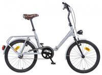 Aurelia Vouwfiets 20 Inch 27 cm Unisex V-Brakes Grijs - thumbnail