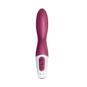 Hot Spot Warming G-Spot Vibrator - Red Wine