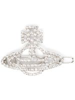 Vivienne Westwood barrette Annalisa à plaque Orb - Argent - thumbnail