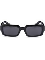 Prada Eyewear lunettes de soleil rectangulaires Symbole - Noir