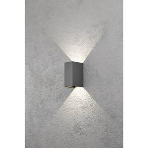 Konstsmide Cremona 7940-370 LED-buitenlamp (wand) Energielabel: F (A - G) LED LED vast ingebouwd 6 W Antraciet