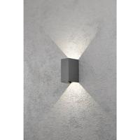 Konstsmide Cremona 7940-370 LED-buitenlamp (wand) Energielabel: F (A - G) LED LED vast ingebouwd 6 W Antraciet - thumbnail