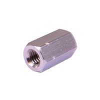 Verbindingsmoer rvs A2 M10x30mm (3xd) DIN6334