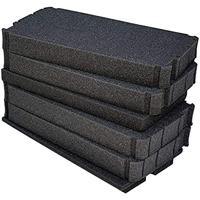 Peli 1461 Vervangende Schuimset, Origineel Accessoire Voor Peli-Beschermingskoffer, Compatibel Met Peli 1460, Kleur: Zwart