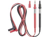 Benning 044145 Veiligheidsmeetsnoerenset Banaanstekker 4 mm Testpunt 1.00 m Zwart, Rood 1 stuk(s)