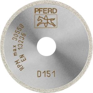 PFERD 68405025 D1A1R 50-1,4-10 D 151 GAD Diamanten doorslijpschijf Diameter 50 mm Boordiameter 10 mm Duroplast, Glas, Hardmetaal, Schurende materialen,