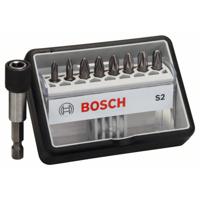 Bosch Accessories Robust Line 2607002561 Bitset 9-delig Kruiskop Pozidriv - thumbnail