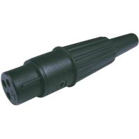 Cliff CP3003 XLR-connector Bus, recht Aantal polen: 3 Zwart 1 stuk(s)