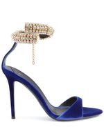 Giuseppe Zanotti sandales Intriigo Bijoux en velours - Violet - thumbnail