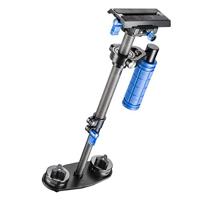 Walimex Pro StabyPod XS Zweefstatief Steadycam voor stabilisatie van DSLR-camera's (maat max. 40 cm, carbon, snelwisselplaat, contragewichten, tas)