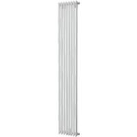 Plieger Antika designradiator verticaal middenaansluiting 1800x400mm 1215W wit 7252347