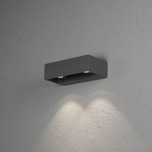 Konstsmide Monza 7858-370 LED-buitenlamp (wand) Energielabel: G (A - G) LED 12 W Antraciet