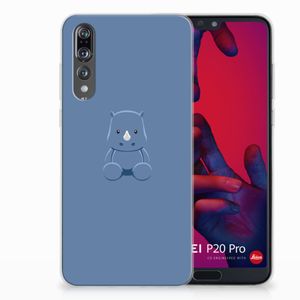 Huawei P20 Pro Telefoonhoesje met Naam Baby Rhino