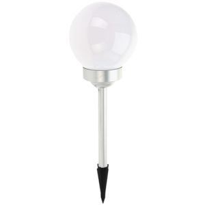 Solar tuinlamp/prikspot bol op zonne-energie 15 cm