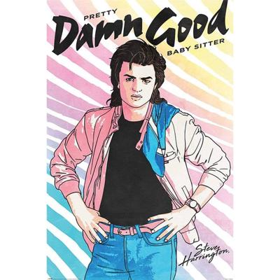 Pyramid Stranger Things Damn Good Babysitter Poster 61x91,5cm