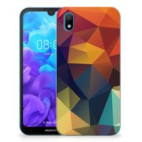 Huawei Y5 (2019) TPU Hoesje Polygon Color - thumbnail