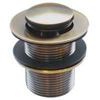 Loqé Luxor klikbare afvoerplug brons zonder overloop