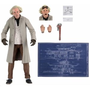 Back to the Future: Ultimate Doc Brown 7 inch Action Figure Speelfiguur