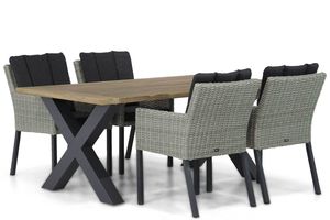 Garden Collections Oxbow/Cardiff 180 cm dining tuinset 5-delig