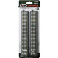 H0 Kato Unitrack 2-152 Rechte rails 246 mm 4 stuk(s) - thumbnail