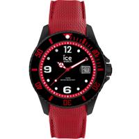 Ice-Watch Ice Steel Large Black Red Horloge