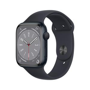 Apple Watch Series 8 OLED 41 mm Digitaal 352 x 430 Pixels Touchscreen Zwart Wifi GPS