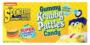 Spongebob Squarepants Gummy Krabby Patties 72 Gram