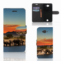 Acer Liquid Z530 | Z530s Telefoonhoesje met Pasjes Olifanten