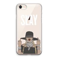 Slay All Day: iPhone 8 Transparant Hoesje - thumbnail