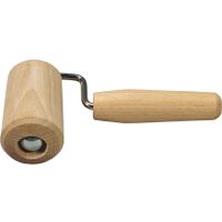 Houten mini bakroller/deegroller 7,2 cm - thumbnail