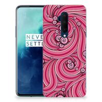 OnePlus 7T Pro Hoesje maken Swirl Pink - thumbnail