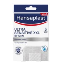 Hansaplast Pleisters Ultra Sensitive Xxl 8x10cm 5