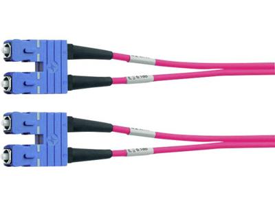 Telegärtner L00885C0003 Glasvezel Aansluitkabel [1x SC-stekker - 1x SC-stekker] 50/125 µ Multimode OM2 10.00 m