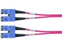 Telegärtner L00885C0003 Glasvezel Aansluitkabel [1x SC-stekker - 1x SC-stekker] 50/125 µ Multimode OM2 10.00 m