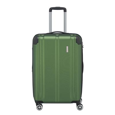 Travelite City 4 Wheel Trolley M Expandable Green Travelite City 4 Wheel Trolley M Expandable Green