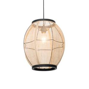 QAZQA Oosterse hanglamp bruin 35 cm - Rob