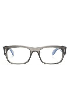 Cutler & Gross lunettes de vue à monture rectangulaire - Gris