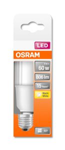 OSRAM 4058075428447 LED-lamp Energielabel F (A - G) E27 Ballon 8 W = 60 W Warmwit (Ø x l) 36 mm x 114 mm 1 stuk(s)