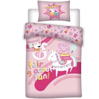 Peppa Pig Dekbedovertrek Unicorn - thumbnail