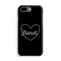 Friends heart black: iPhone 8 Plus Tough Case - thumbnail