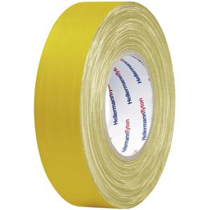 HellermannTyton HTAPE-TEX-YE-19x50 712-00502 Textieltape HelaTape Tex Geel (l x b) 50 m x 19 mm 1 stuk(s)