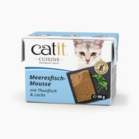 Catit Cuisine Kattenmousse, Zeevis, 90 g