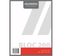 Kladblok Aurora 210x270mm 200vel blanco